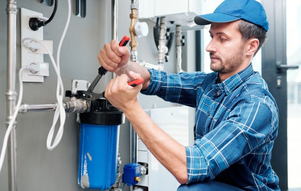 Einstein pros water filtration installation